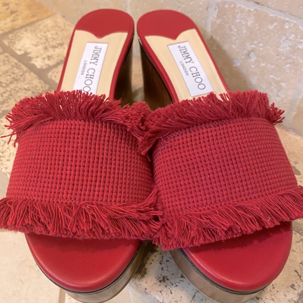 Jimmy Choo Deedee Mule Wedge